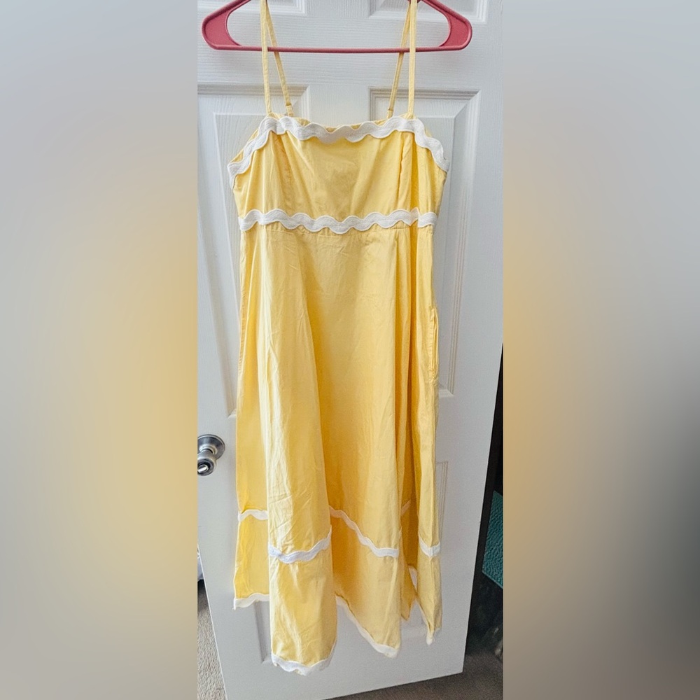 💛Elegant Yellow Wedding Dress